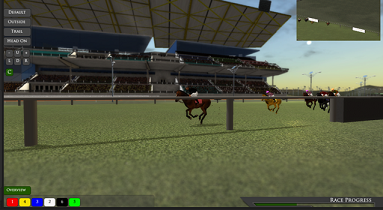 horse racing simulation